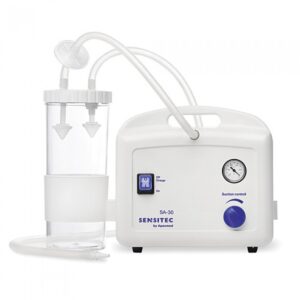 Аспиратор медицинский Sensitec SA-35 c двумя емкостями по 4 л на тележке