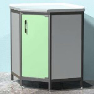 AR-P05Y Тумба угловая с распашной дверью и полкой